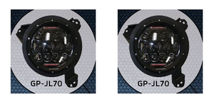 2x Upgrade Your 2018-2023 Gladiator JT,Wrangler JL with Iron Cross LED Headlights | OE Style, High Wattage, Bluetooth Control, RGB Accent Lighting 2x Upgrade Your 2018-2023 Gladiator JT,Wrangler JL with Iron Cross LED Headlights | OE Style, High Wattage, Bluetooth Control, RGB Accent Lighting