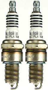 2x Autolite Double Platinum Spark Plug | Platinum-To-Platinum Firing | OE Replacement Single Plug