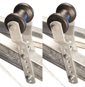 2x USA Made Boat Roller Bracket | Fits 3" Tongue | Adjustable 5" Roller | Corrosion-Resistant Steel 2x USA Made Boat Roller Bracket | Fits 3" Tongue | Adjustable 5" Roller | Corrosion-Resistant Steel
