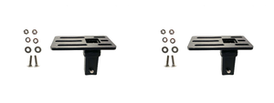 2x Heavy-Duty Steel Mounting Bracket | Universal Fit | For Exposed Racks Click-In Cross Bars