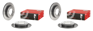 2x Brembo Brake Rotor | 1 Piece Solid Design, 260mm Diameter, 41mm Height, for 2000-2004 Volvo V40,S40 2x Brembo Brake Rotor | 1 Piece Solid Design, 260mm Diameter, 41mm Height, for 2000-2004 Volvo V40,S40