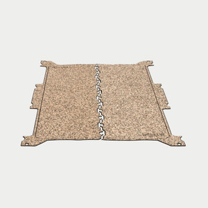 Decked Traction Mat | Stick & Go 56-74.5" x 41.5-50.5" | High Density Polyethylene | Chamfered Edges