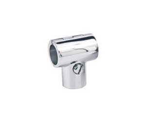 Hinged Tee Boat Rail Fitting | 90 Degree Angle | Stainless Steel Hinged Tee Boat Rail Fitting | 90 Degree Angle | Stainless Steel