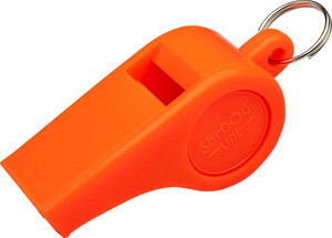 Loud Orange Police Whistle | USCG Certified with 36 Inch Lanyard Loud Orange Police Whistle | USCG Certified with 36 Inch Lanyard