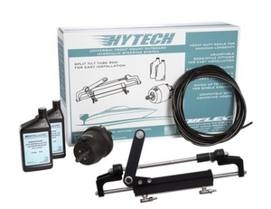 Uflex Boat Steering System Hydraulic, For Up To 175 HP Engine, Heavy-Duty Seals, Easy Installation, Split Tilt Tube Design Uflex Boat Steering System Hydraulic, For Up To 175 HP Engine, Heavy-Duty Seals, Easy Installation, Split Tilt Tube Design