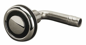 Stainless Steel Boat Fuel Tank Vent | 90 Degree 5/8'' Hose Barb | Prevent Vacuum Build-Up & Fuel Spills Stainless Steel Boat Fuel Tank Vent | 90 Degree 5/8'' Hose Barb | Prevent Vacuum Build-Up & Fuel Spills