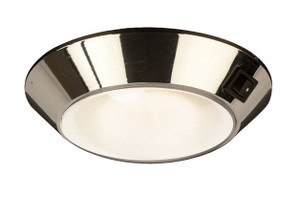 Sea Dog 4 Inch Round Dome Light | 20 LEDs, White & Red Bulbs| Surface Mount, Day/Night Use, Corrosion Resistant Sea Dog 4 Inch Round Dome Light | 20 LEDs, White & Red Bulbs| Surface Mount, Day/Night Use, Corrosion Resistant