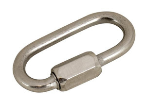 Heavy Duty 316 Stainless Steel Carabiner | Interlocking Gate, Oval Shape, Made in USA Heavy Duty 316 Stainless Steel Carabiner | Interlocking Gate, Oval Shape, Made in USA