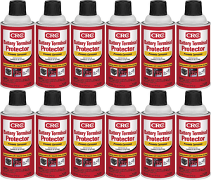 12x CRC Industries Battery Terminal Corrosion Preventer | Prolongs Battery Life, Easier Starting | Protects Battery Posts & Hold Downs
