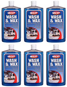 6x ProPack Car Wash And Wax 60032 BEST; Clean/Protect And Shine The RV/Automobile/Marine Surfaces; Liquid; With Wax; Foaming Formula; 32 Ounce Bottle 6x ProPack Car Wash And Wax 60032 BEST; Clean/Protect And Shine The RV/Automobile/Marine Surfaces; Liquid; With Wax; Foaming Formula; 32 Ounce Bottle