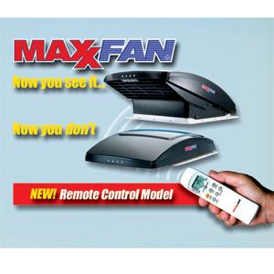 MaxxAir Ventilation Solutions Roof Vent | Deluxe MaxxFan 14x14 | Remote Controlled | White MaxxAir Ventilation Solutions Roof Vent | Deluxe MaxxFan 14x14 | Remote Controlled | White