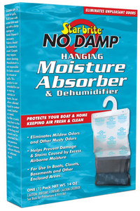 Star Brite Dehumidifier 085470 No Damp; Granules In Hanging Bag; 14 Ounce Pack; Not Refillable; With US Label Star Brite Dehumidifier 085470 No Damp; Granules In Hanging Bag; 14 Ounce Pack; Not Refillable; With US Label