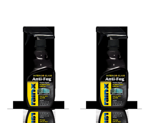 2x Rain-X Glass Cleaner | Anti-Fog Formula | Enhances Visibility | 12oz Bottle