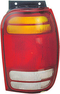 Dorman Tail Light Assembly | Pass State Inspection Easily | OE Replacement | Amber/ Clear/ Red Lens
