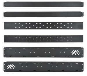 Ultimate Gear Storage Solution | For Westin Overland Bed Rack | Multi-Use System | 45" Length, Black