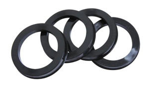Wheel Hub Centric Rings | Set of 4 | Black Plastic | Guaranteed Not To Shrink Or Crack Wheel Hub Centric Rings | Set of 4 | Black Plastic | Guaranteed Not To Shrink Or Crack