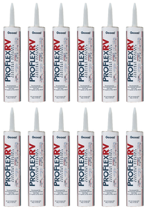 12x Geocel Roof Sealant | Pro Flex RV | Watertight Seal | Crack Resistant | UV Resistant