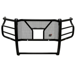 Upgrade your 2020-2023 Chevy Silverado HD with Westin HDX Grille Guard | Robust Steel Construction, Full Wraparound Wings | Bolt-On Installation