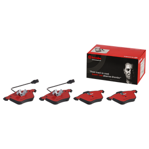 2001-2003 Volkswagen EuroVan | Brembo Brake Pad Set - Low Dust Ceramic, Premium Hardware, OE Equivalent, Safe & Quiet, 2Yr Warranty 2001-2003 Volkswagen EuroVan | Brembo Brake Pad Set - Low Dust Ceramic, Premium Hardware, OE Equivalent, Safe & Quiet, 2Yr Warranty