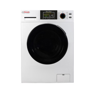 Efficient Front Load Pinnacle Washer | 2.2 Cu.Ft Drum, 15 Cycles, Stackable | 1400 RPM Spin