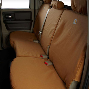Custom Carhartt Brown SeatSaver Seat Cover | Duck Weave Fabric | Easy Install | Carhartt Tough Custom Carhartt Brown SeatSaver Seat Cover | Duck Weave Fabric | Easy Install | Carhartt Tough