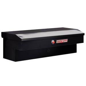Weather Guard Lo-Side Single Lid Tool Box, High Security Locks, Full Weather Seal, Electrical Upfits, Gloss Black, 41x17x13 | Steel, Smooth Surface, 3 Cu Ft Capacity Weather Guard Lo-Side Single Lid Tool Box, High Security Locks, Full Weather Seal, Electrical Upfits, Gloss Black, 41x17x13 | Steel, Smooth Surface, 3 Cu Ft Capacity