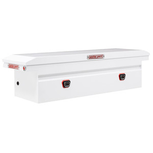 Enhanced Security & Durability | Weather Guard Crossover Toolbox - White Steel