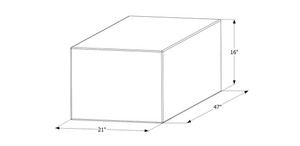 USA-Made ICON Fresh Water Tank | 63 Gallon Capacity | Roto-Molded | Durable | Easy to Install
