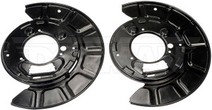 Dorman Brake Dust Shield Set | OE Replacement Carbon Steel | Rust Resistant | Long Lasting | Corrosion Resistant | 2 Piece Configuration
