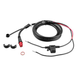 Garmin Power Cable for GPSMAP MFD | 6ft Straight Connector, Black Garmin Power Cable for GPSMAP MFD | 6ft Straight Connector, Black