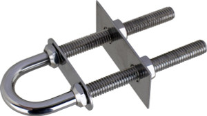 Sea Dog 16000LB Stainless Steel Stern Tie Down Anchor | Heavy Duty Tie-Down Point with Adjustable Nut