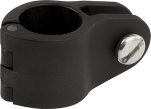 Durable Black Round Tube Boat Bimini Top Jaw Slide | 7/8 Inch Tubing | UV Resistant Nylon | Easy Adjustment | Single Piece Durable Black Round Tube Boat Bimini Top Jaw Slide | 7/8 Inch Tubing | UV Resistant Nylon | Easy Adjustment | Single Piece