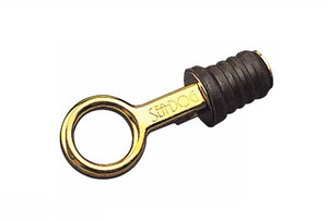 USA Made Snap Handle Boat Drain Plug | Easy Installation Brass/Nitrile Rubber 1 Inch | Leak Proof Seal USA Made Snap Handle Boat Drain Plug | Easy Installation Brass/Nitrile Rubber 1 Inch | Leak Proof Seal