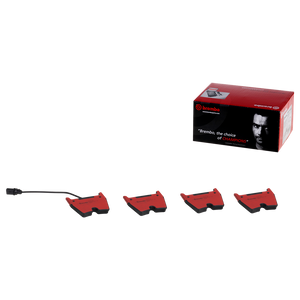Brembo Ceramic Brake Pads | Fits Various 2003-2009 Audis | Low Dust NAO Set Of 4 Brembo Ceramic Brake Pads | Fits Various 2003-2009 Audis | Low Dust NAO Set Of 4