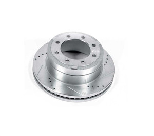 Power Stop Evolution Series Rear Brake Rotor | Drilled And Slotted Design | 8 x 170mm Bolt Pattern