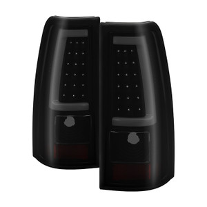 Upgrade Your Vehicle's Look | Xtune LED Tail Light Assembly | Smoke Lens, Black Housing | Set Of 2 Upgrade Your Vehicle's Look | Xtune LED Tail Light Assembly | Smoke Lens, Black Housing | Set Of 2