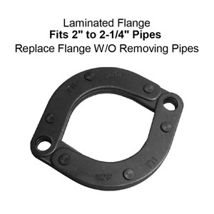 Universal Split Flange | Efficient Exhaust Flow | Nickson 2-2 1/4 Inch