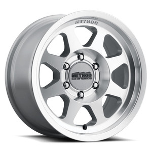 Take on the Trails with Method 701 | 17x8.5 Wheel | Machined Clear Coated Aluminum | TPMS Compatible