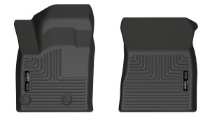 2022-2023 Mitsubishi Outlander Floor Liner | X-act Contour Molded Fit, Raised Ridge, Black TPE, 2 Piece