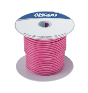 Ultimate Protection Primary Wire | 18 Gauge 100ft Spool | Marine Grade, Pink Ultimate Protection Primary Wire | 18 Gauge 100ft Spool | Marine Grade, Pink