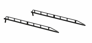 Holman Pro Rack Side Rail | Steel, Black, Forklift Loadable