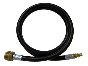 MB Sturgis Propane Hose | Heavy Duty Replacement Hose | 120 Inch Length | High Pressure 1/4 Inch Hose | USA Made