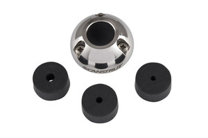 Waterproof Marine Network Cable Grommet | Dome Shape 316 Stainless Steel | 0.35-0.55-Inch Cables | IP68 | SCA Certified Waterproof Marine Network Cable Grommet | Dome Shape 316 Stainless Steel | 0.35-0.55-Inch Cables | IP68 | SCA Certified
