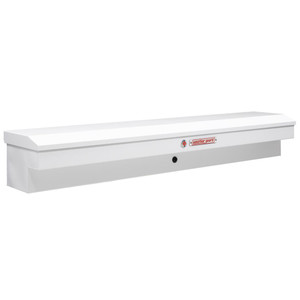 Ultimate Security Lo-Side Tool Box | White Steel 87" | Weather Guard