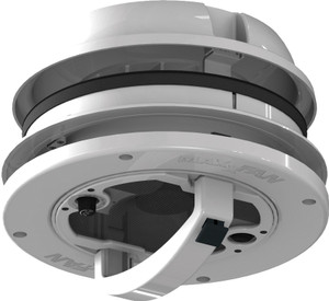 MaxxAir Ventilation Solutions Roof Vent | MAXXFAN DOME Plus | Manual Lift Opening | 6 Inch Diameter | For 1 Inch Roof Thickness | 12V Fan | Black MaxxAir Ventilation Solutions Roof Vent | MAXXFAN DOME Plus | Manual Lift Opening | 6 Inch Diameter | For 1 Inch Roof Thickness | 12V Fan | Black