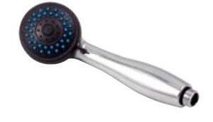 Phoenix Hand-Held Shower Head | 3 Spray Functions, Durable Plastic, White Phoenix Hand-Held Shower Head | 3 Spray Functions, Durable Plastic, White