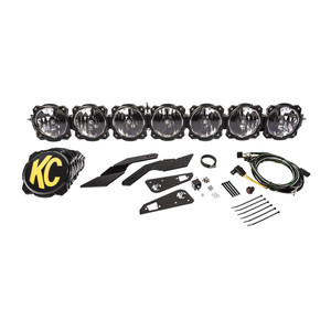 KC Hilites Gravity Pro6 LED Light Bar | Straight 45 Inch | Combo Beam | 16100 Lumens | Overhead Mount