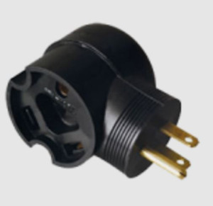 Power up with rugged USA-made 15A Male to 30A Female RV Plug Adapter
