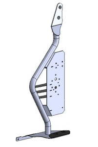 High-Lift Vehicle-Specific Jack Mount | Textured Black Steel | Rattle-Free, Secure Fit | Used by Major Brands