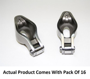 PRW Industries Roller Tip Rocker Arms | Sportsman For 1987-00 Chevy Small Block | Chromoly Steel 1.52 Ratio | Set Of 16